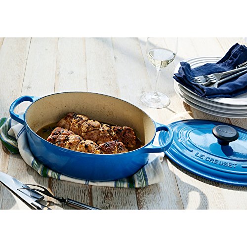 Enameled Cast Iron Oval Dutch Oven, 5 qt. H5540