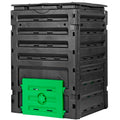 Large Garden Compost Bin, 80 Gallon (300L) Outdoor Composter Tumbler from BPA-Free Material for Fast Creation of Fertile Soil, Lightweight, Easy Assembly and Kitchen Waste Composting