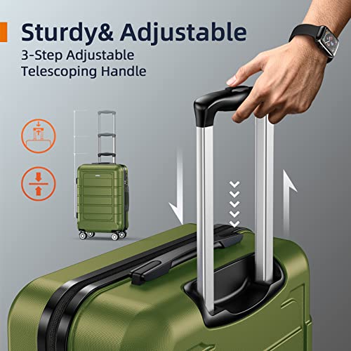 Expandable Luggage Set with TSA Lock A418040