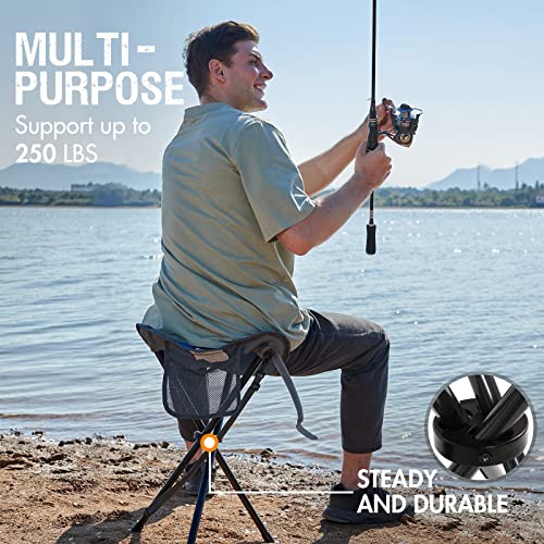 Folding Tripod Stool for Outdoor Camping Hiking Travel H799