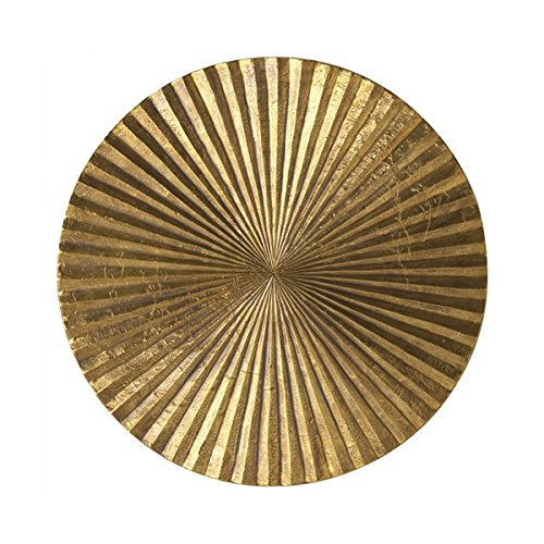 Round Sunburst Metal Wall Art Set of 6 for Living Room Bedroom Home Office M984