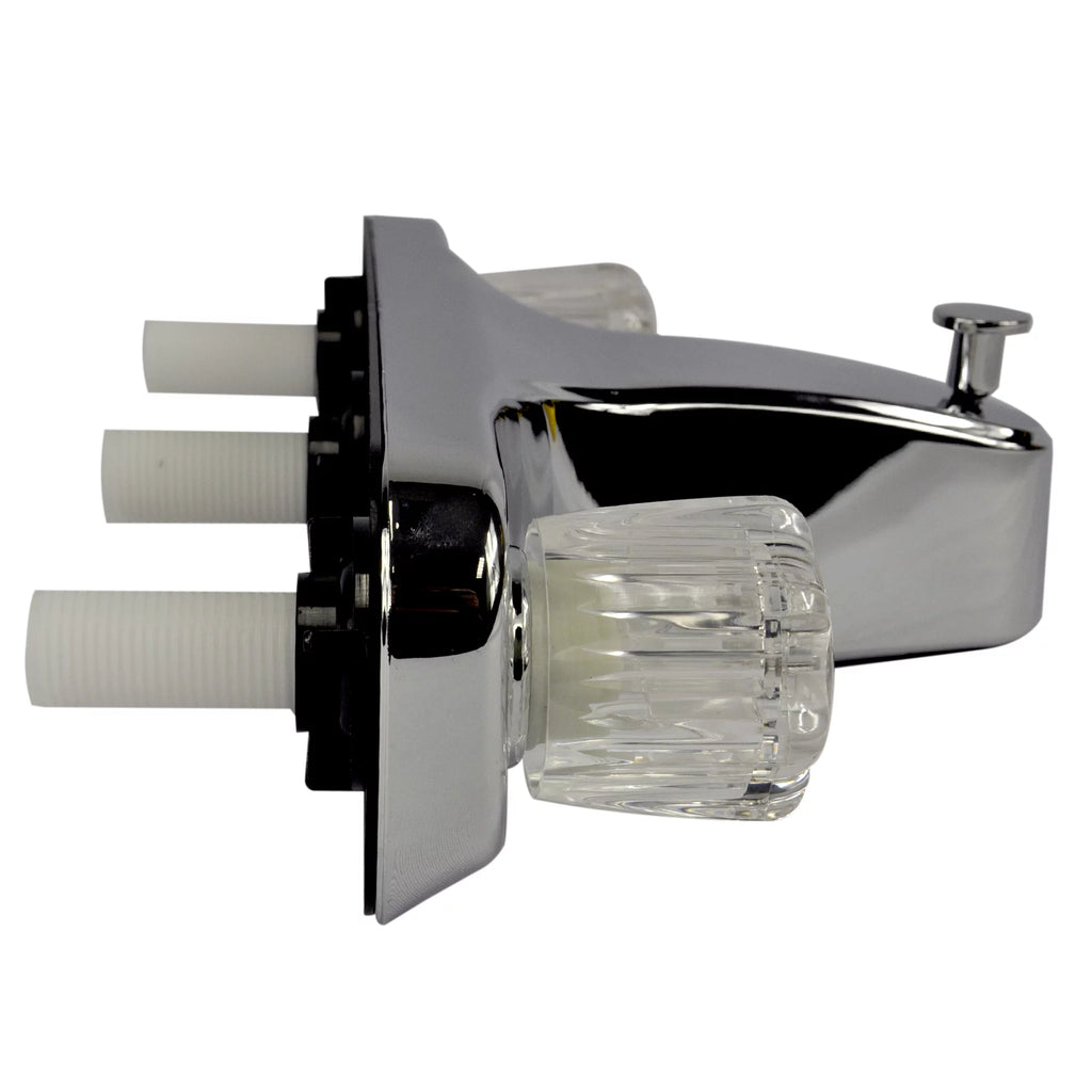 Mobile Home RV Tub Shower Center-Set Faucet, 8 Inch, 2-Handle, Chrome V247