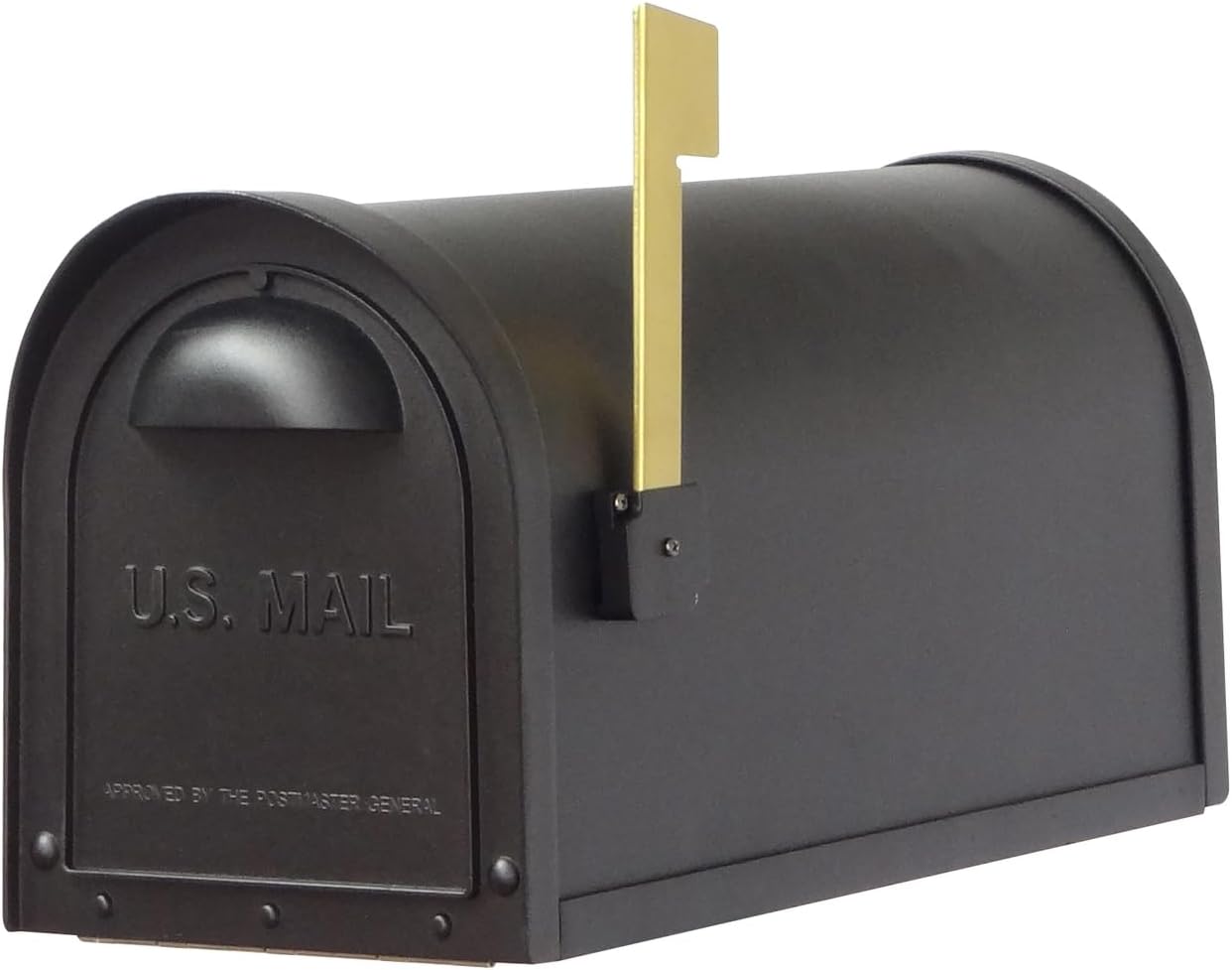 Classic Curbside Mailbox with Locking Insert C911