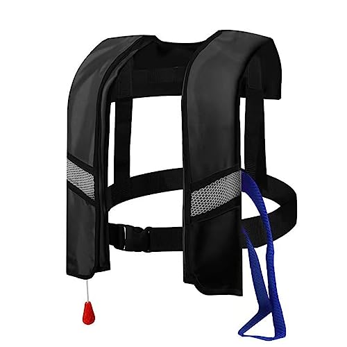 Snorkel Vest, Inflatable Swim Jacket for Snorkeling Diving Safety, Adjustable for Men Women L2046