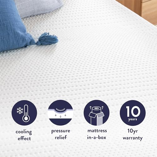 Queen Size 3 Inch Ventilated Memory Foam Mattress Topper V52104