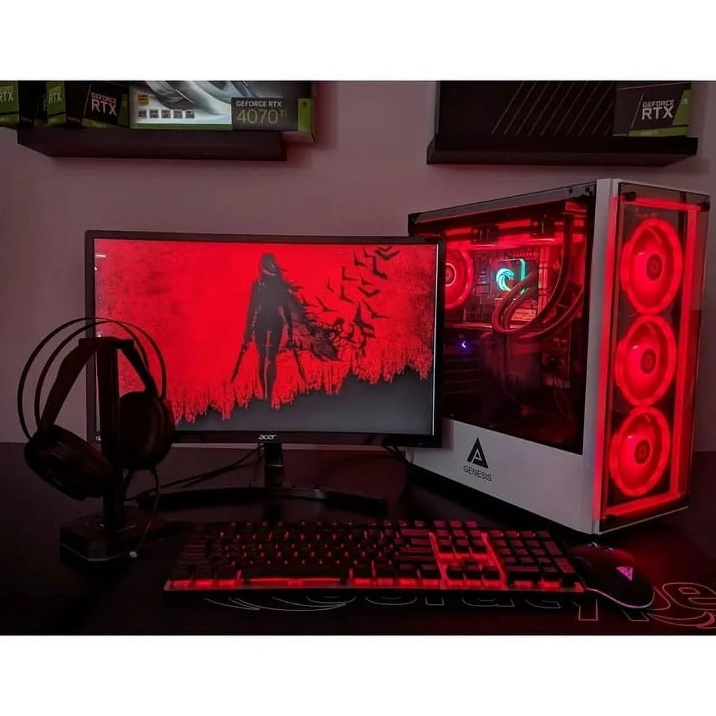 Gaming PC - Intel Core i7-12700F, RTX 4070, Liquid Cooled, 16GB RAM, 1TB NVMe, Windows 11 M795