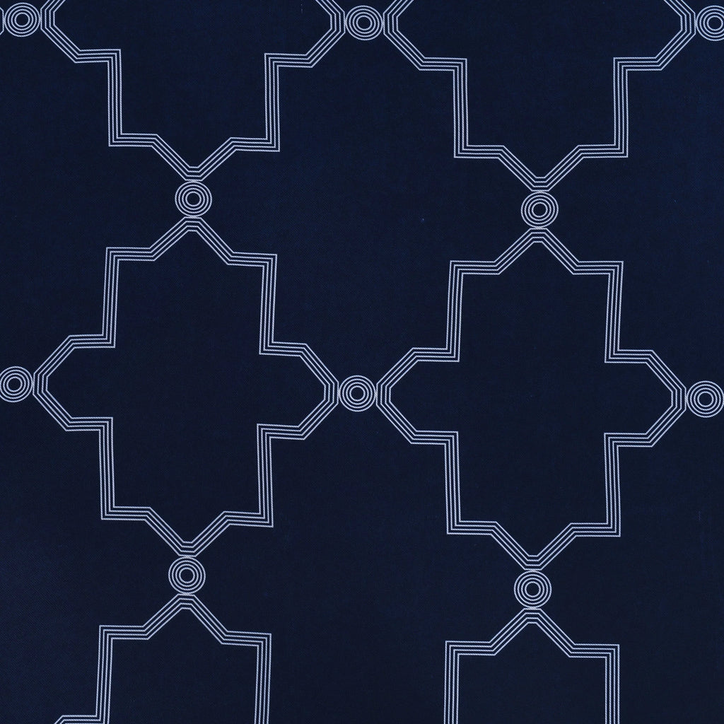 Navy Blue Blackout Thermal Grommet Curtain Set of 2 C556