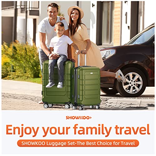 Expandable Luggage Set with TSA Lock A418040