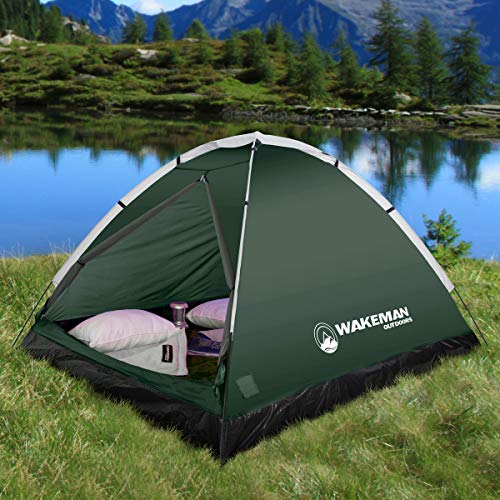 2 Person Camping Tent with Rain Fly and Carrying Bag X3958