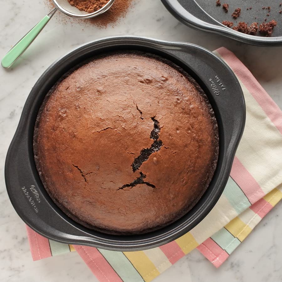 Non-Stick 9-Inch Round Cake Pan, Steel Q2434