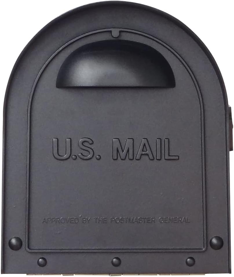 Classic Curbside Mailbox with Locking Insert C911
