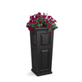 Mayne Inc. 4833B Nantucket Planter, 16x16, Black