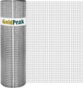Hardware Cloth 60 inches x 100 Foot with 1/2 inch Mesh 19 Gauge - Chicken Wire Fencing Galvanized Wire Mesh Roll Gopher Wire Raised Garden Bed Rabbit Wire