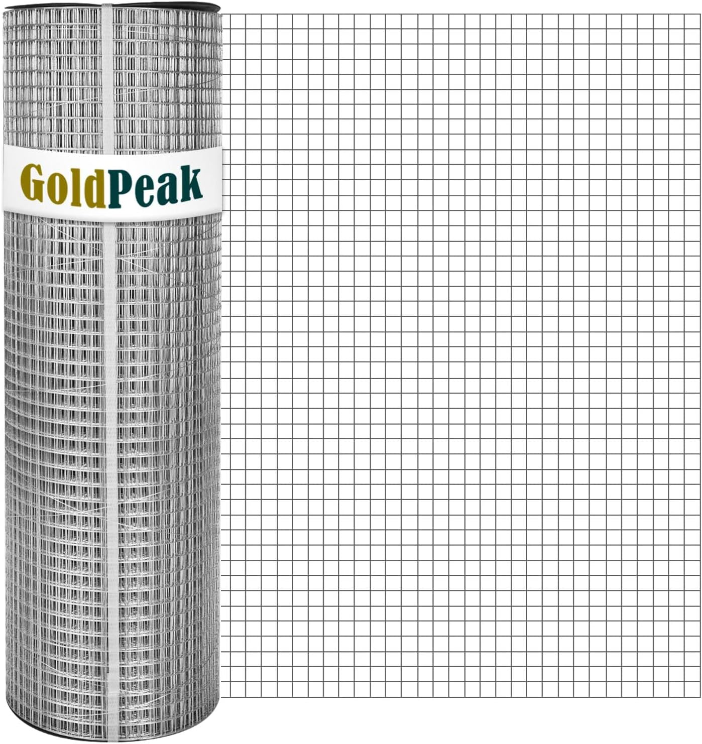 Hardware Cloth 60 inches x 100 Foot with 1/2 inch Mesh 19 Gauge - Chicken Wire Fencing Galvanized Wire Mesh Roll Gopher Wire Raised Garden Bed Rabbit Wire