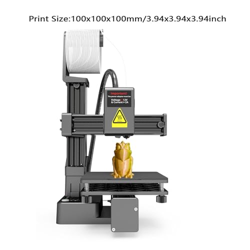 Mini 3D Printer for Beginners, Auto Leveling, High Speed O453