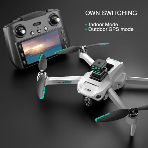 Drone with 4K Camera GPS, 5G Remote Controller, Obstacle Avoidance, 60 Mins Flight N45079