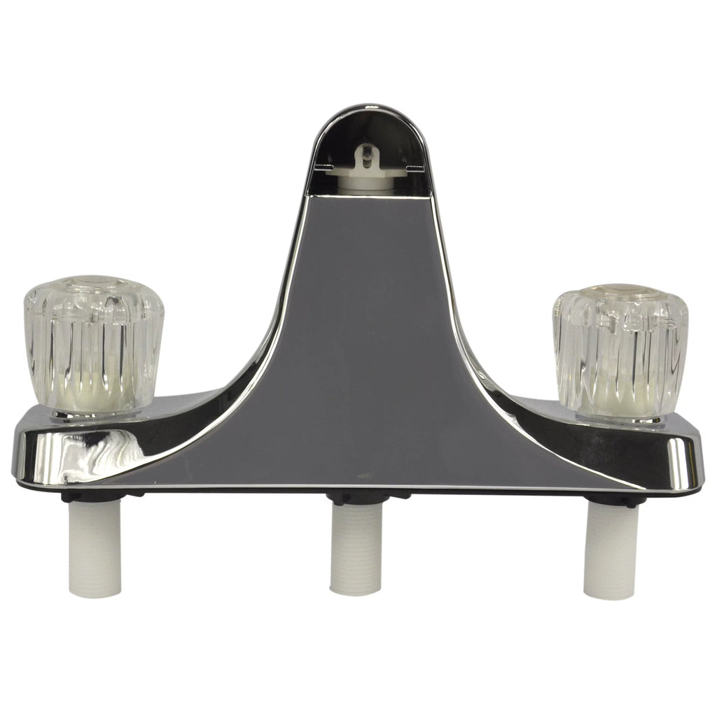 Mobile Home RV Tub Shower Center-Set Faucet, 8 Inch, 2-Handle, Chrome V247
