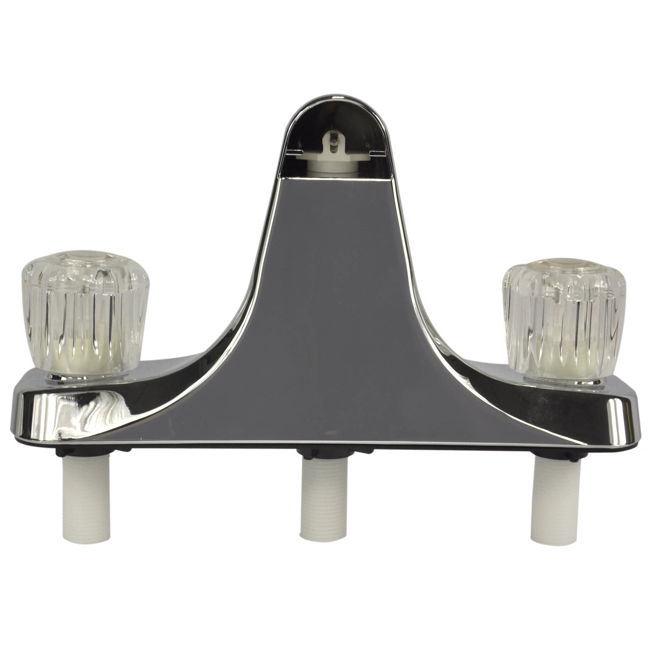 Mobile Home RV Tub Shower Center-Set Faucet, 8 Inch, 2-Handle, Chrome V247