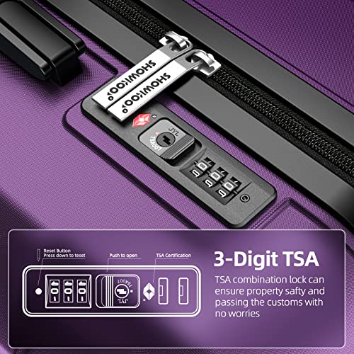Expandable Luggage Set with TSA Lock A418040
