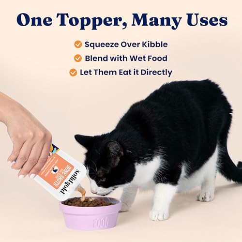 Bone Broth Cat Food Topper with Chicken and Collagen, 12ct T18168