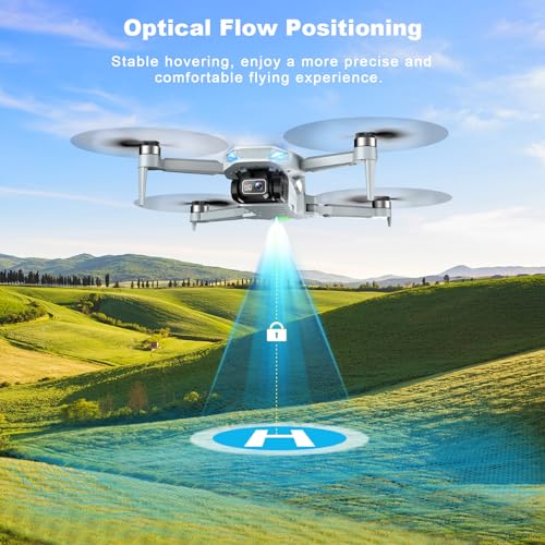 Foldable 2K HD FPV Drone with Brushless Motor for Kids and Beginners T556811