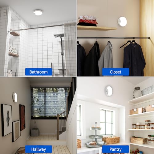 Wireless LED Ceiling Light with Remote and Motion Sensor T780