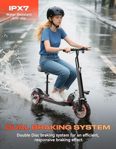 Electric Scooter for Adults, 1500W Motor, 45 Mile Range, 30 MPH, Folding Commuter Q97032