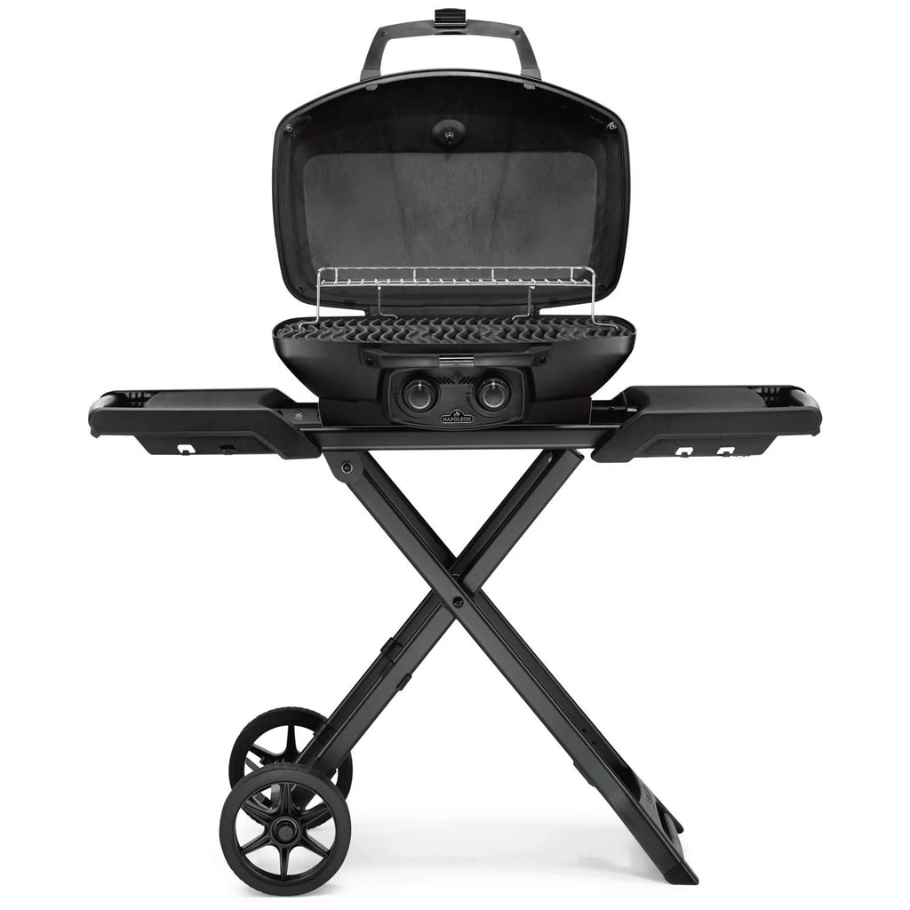 Portable Freestanding Propane Gas Grill Matte Black H63845