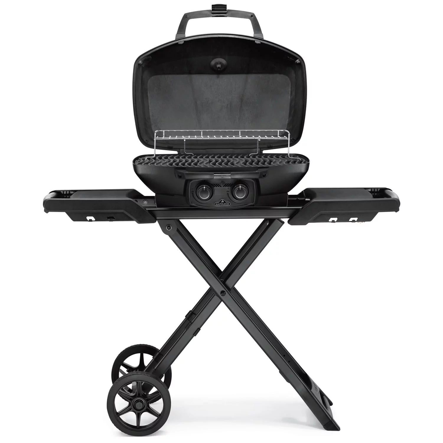 Portable Freestanding Propane Gas Grill Matte Black H63845
