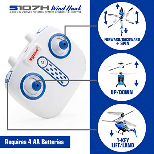 RC Helicopter with Altitude Hold, 3.5 Channel for Kids L2362