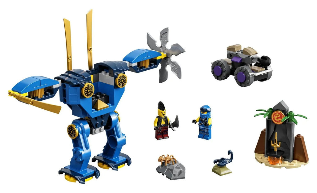 Ninja Building Toy with Mech (106 Pieces) X125420