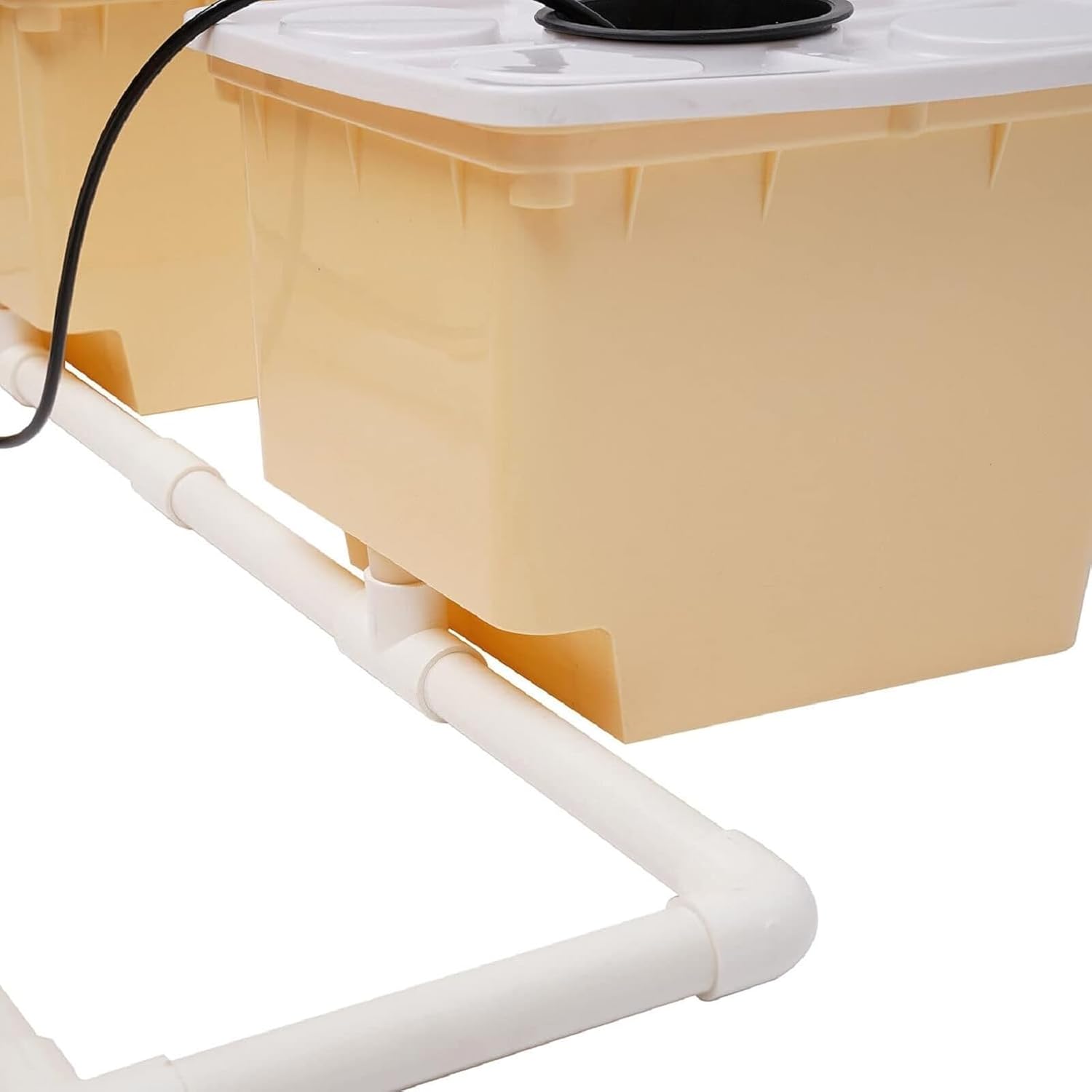 Hydroponics System, 2.91 Gallon Deep Water Culture Growing Kit with 5 Buckets C164223