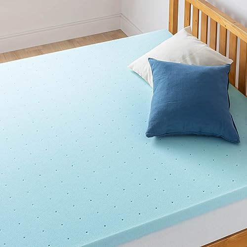 Queen Size 3 Inch Ventilated Memory Foam Mattress Topper V52104