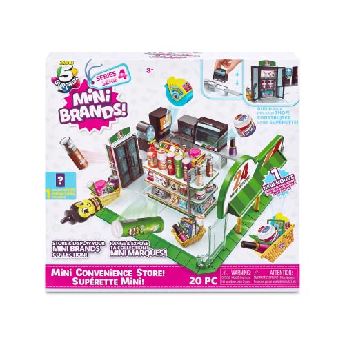 Mini Convenience Store Playset with Mystery Collectibles X30801