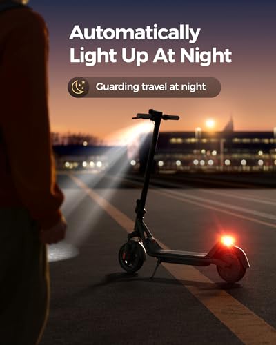 Electric Scooter with Front Suspension, 8.5" Solid Tires, 300W Motor B94076