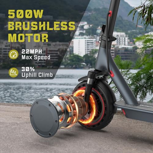 Foldable Electric Scooter for Adults, 22 MPH, 22 Miles Range A144