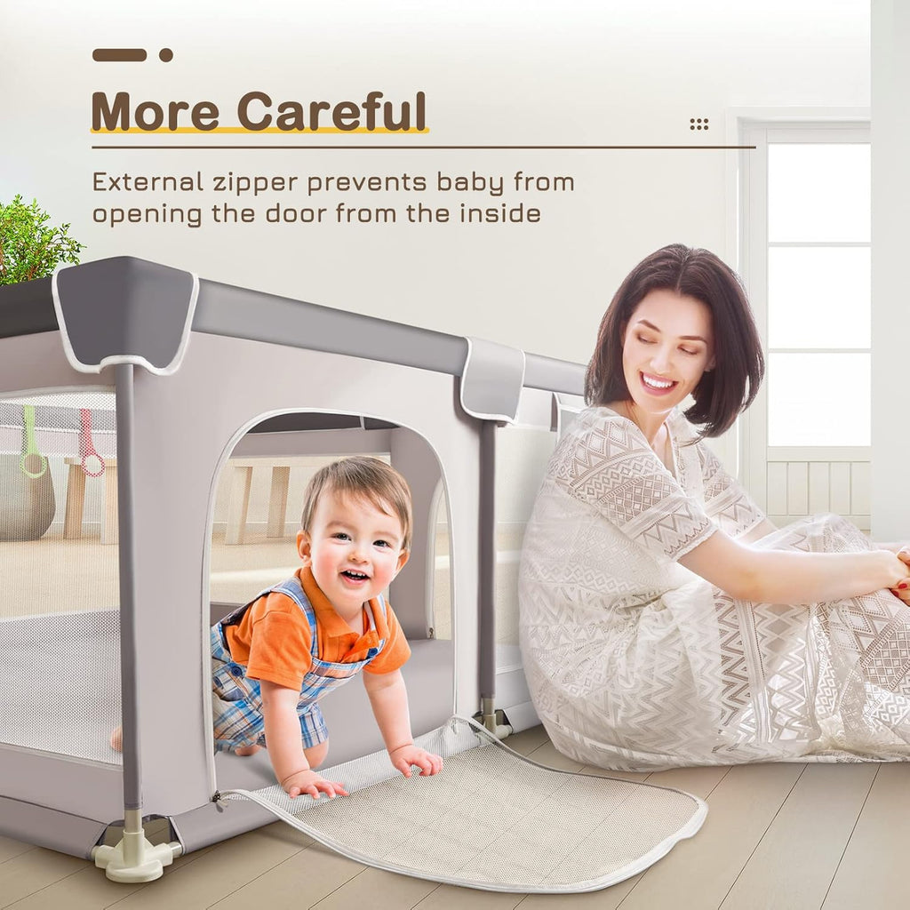 Baby Playpen Extra Large for Toddlers Indoor Outdoor Safety Yard U19988