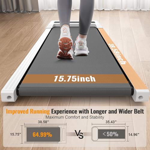 Under Desk Treadmill with Remote Control and LED Display A90039