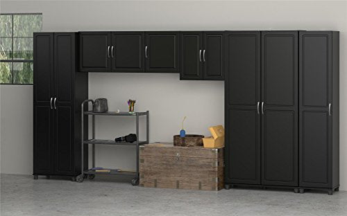 Utility Storage Cabinet 24 inch Black Q7002