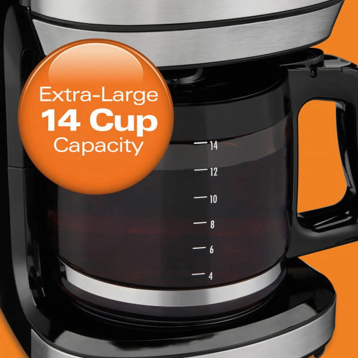 14 Cup Programmable Front-Fill Coffee Maker D642841
