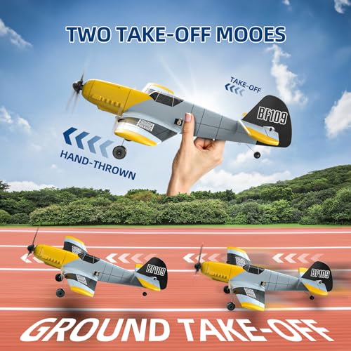 RC Plane 3 Channel Remote Control Airplane Fighter Toy with 2 Batteries Y20067