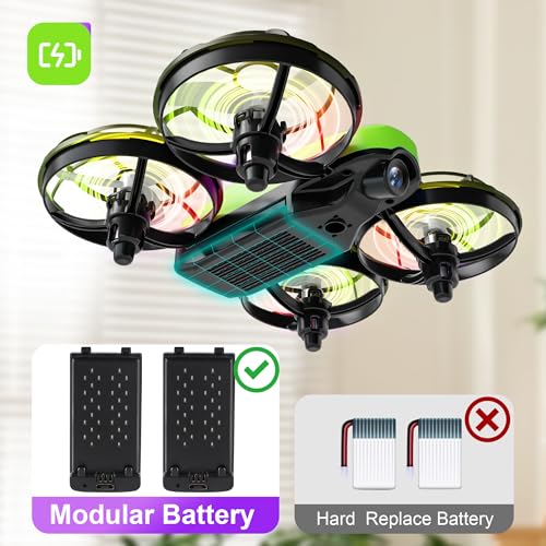Mini Drone for Kids with Camera, Indoor RC Quadcopter Toy I98021