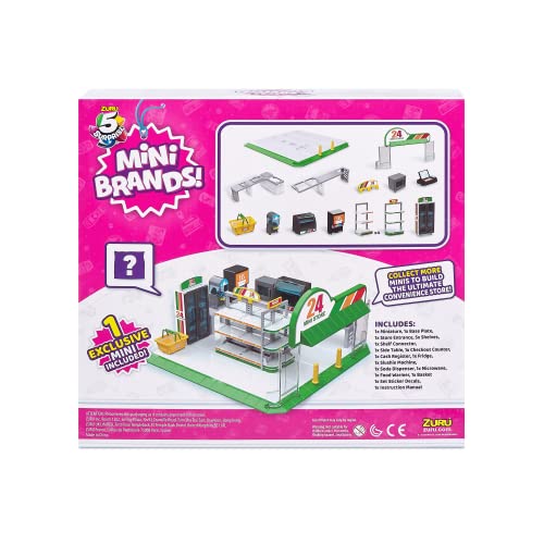 Mini Convenience Store Playset with Mystery Collectibles X30801