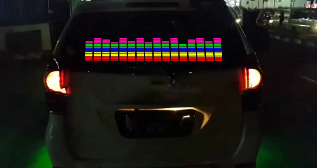 Car Music Beat Activated LED Light Strip H3809
