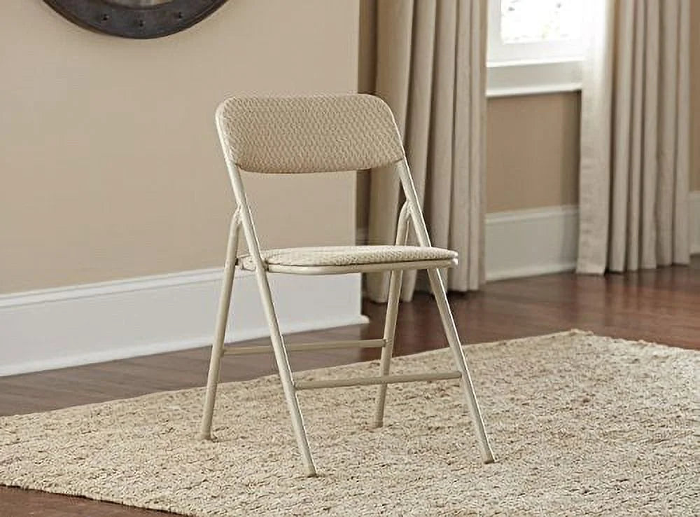 5-Piece Folding Table and Chair Set, Tan H645