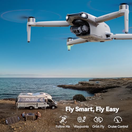 Drone with 6K Camera, 3-Axis Gimbal, 70-Min Flight Time, 10000ft FPV Transmission O887483