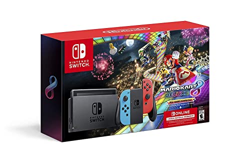 Mario Kart 8 Deluxe Accessories Bundle with Neon Joy-Con and 32GB SD Card P9816