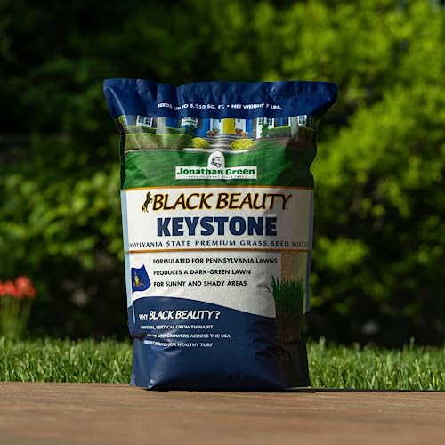 Black Beauty Keystone PA Grass Seed - Cool Season Lawn Seed (7 lb) M3080