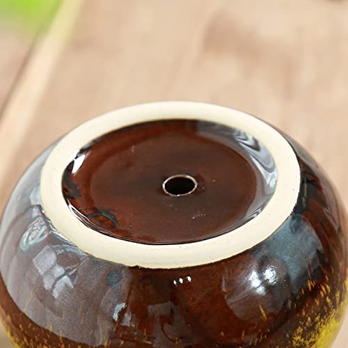 Ceramic Mini Plant Pots with Drainage for Succulents T869