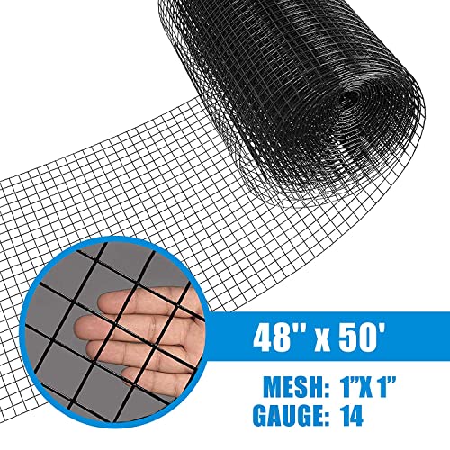 Welded Wire Mesh 1 inch by 1 inch, 2 ft. x 50 ft. Q2284